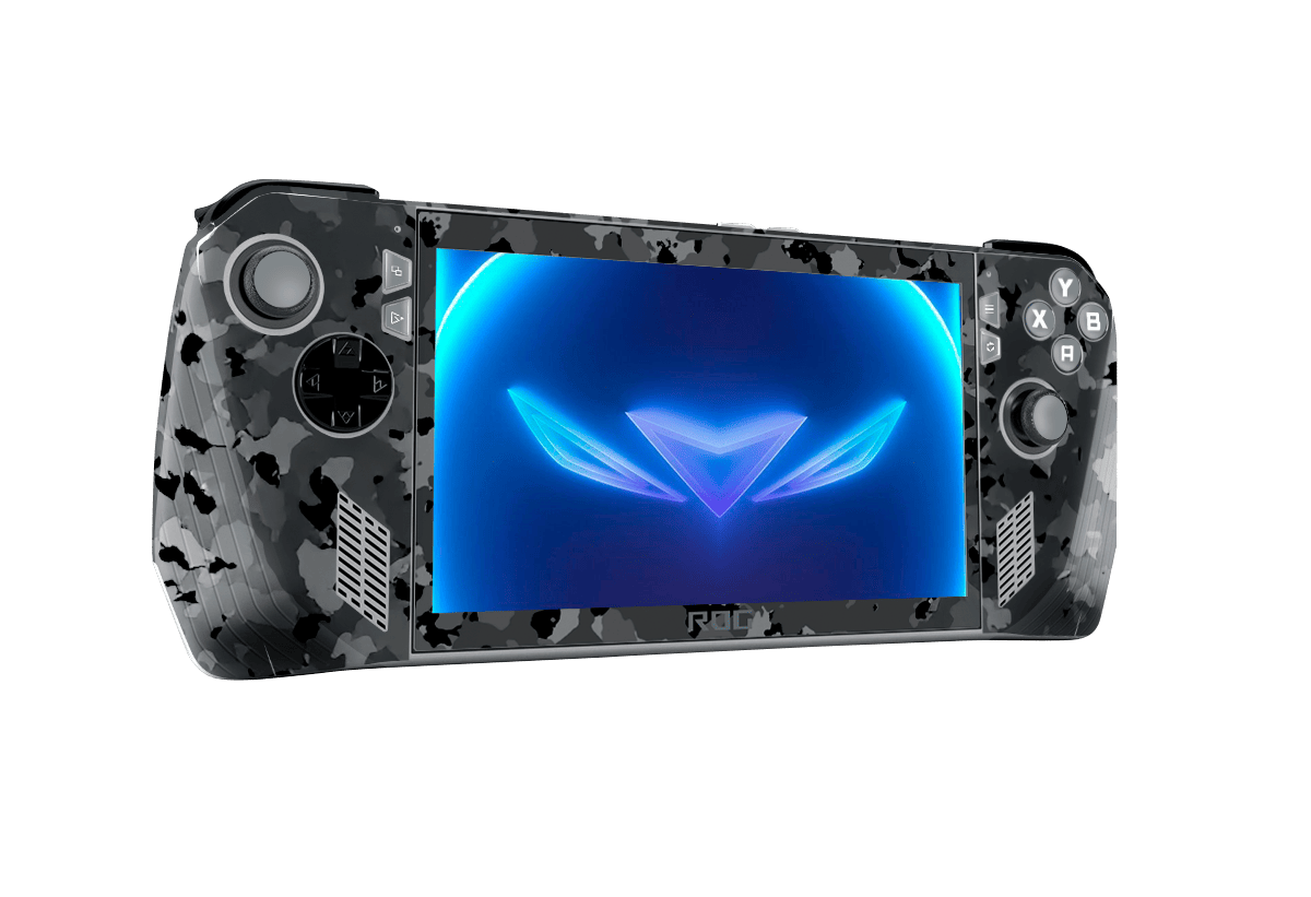 Camuflado Negro Skin Asus Rog Ally Xonebrand