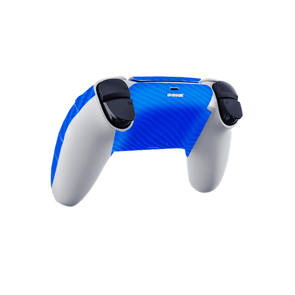 Fibra Carbono Azul Skin Playstation 5 Slim