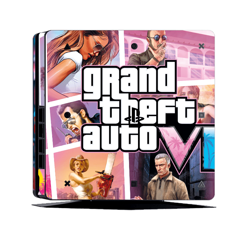 GTA VI PS4 Slim Bundle Skin