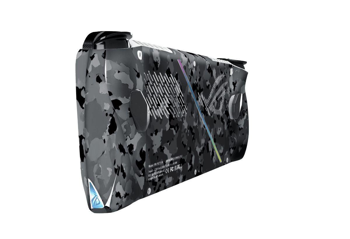 Camuflado Negro Skin Asus Rog Ally Xonebrand