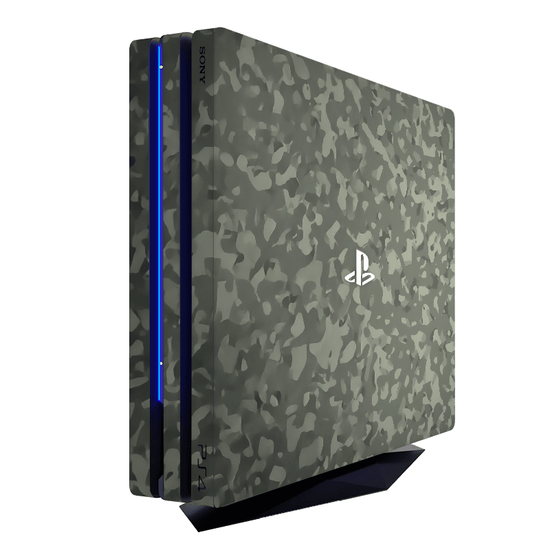 Camuflado Verde Skin Playstation 4 Pro Xonebrand