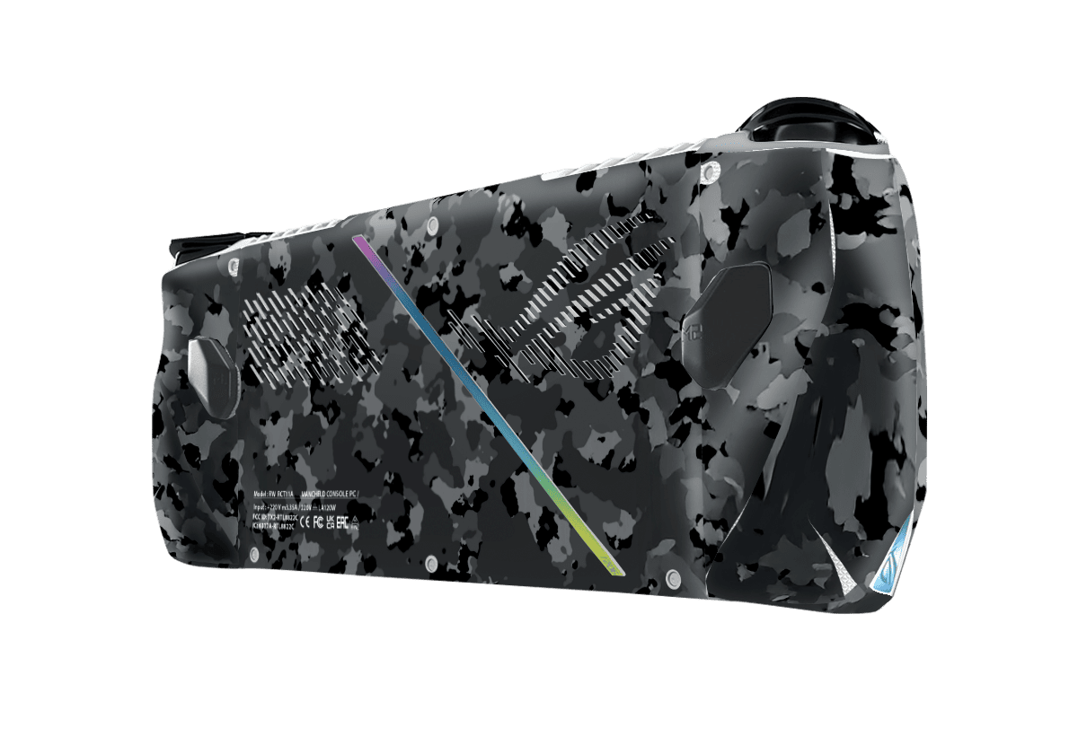 Camuflado Negro Skin Asus Rog Ally Xonebrand