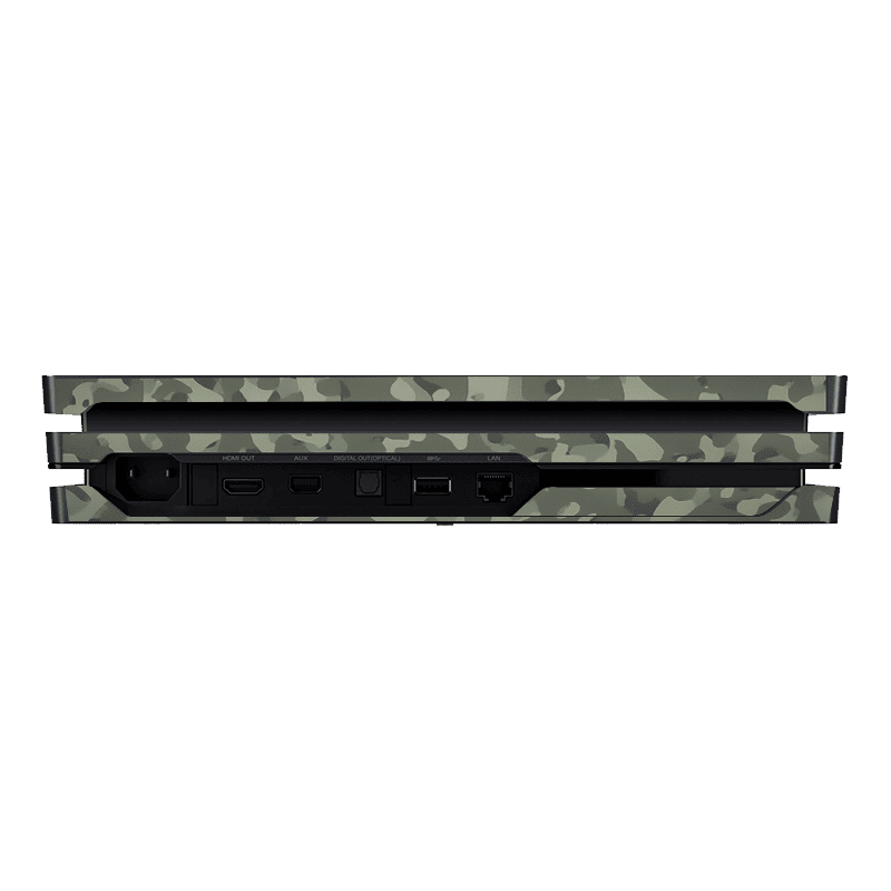 Camuflado Verde Skin Playstation 4 Pro Xonebrand