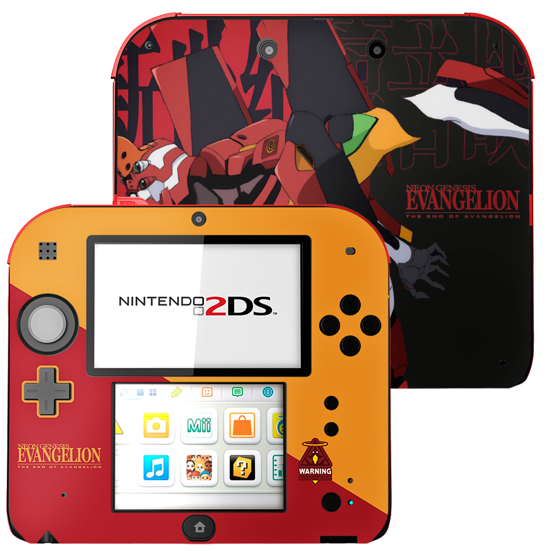 Evangelion Eva-02 Nintendo 2DS Skin