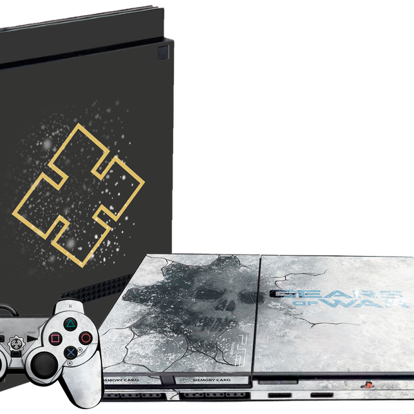 Gears of War Skin Playstation 2 Slim
