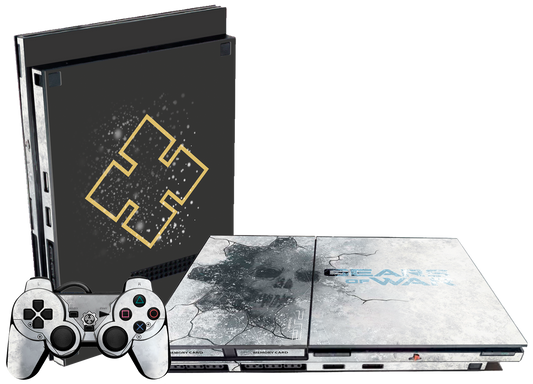 Gears of War Skin Playstation 2 Slim