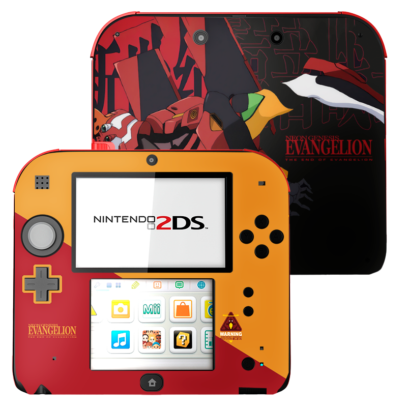 Evangelion Eva-02 Nintendo 2DS Skin