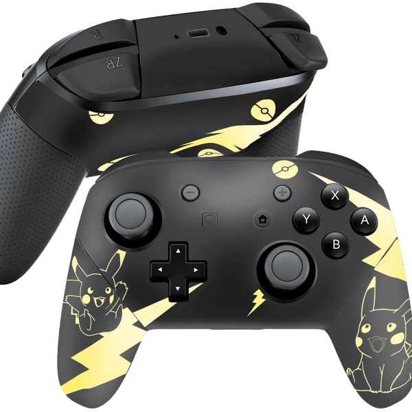 Pokemon Pikachu Skin Nintendo Switch Pro Controller