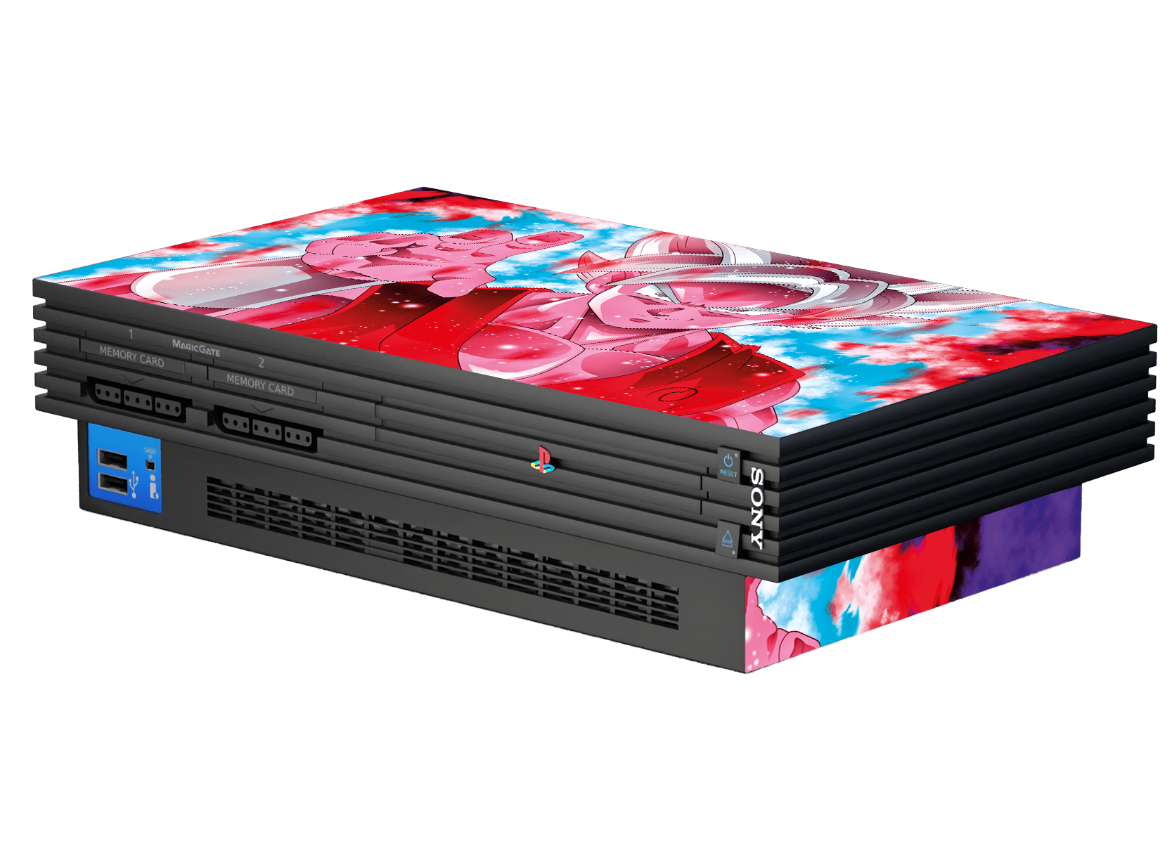 Dragon Ball Goku Ultra PS2 Fat Bundle Skin