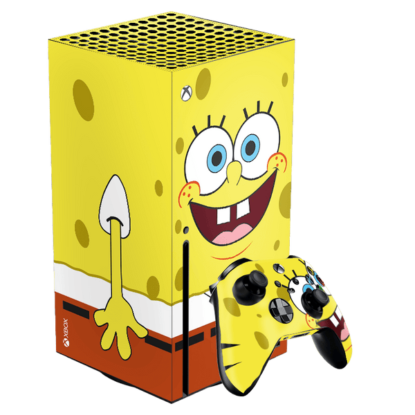 SpongeBob SquarePants Xbox Series X Skin Xonebrand
