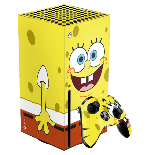 SpongeBob SquarePants Xbox Series X Skin Xonebrand