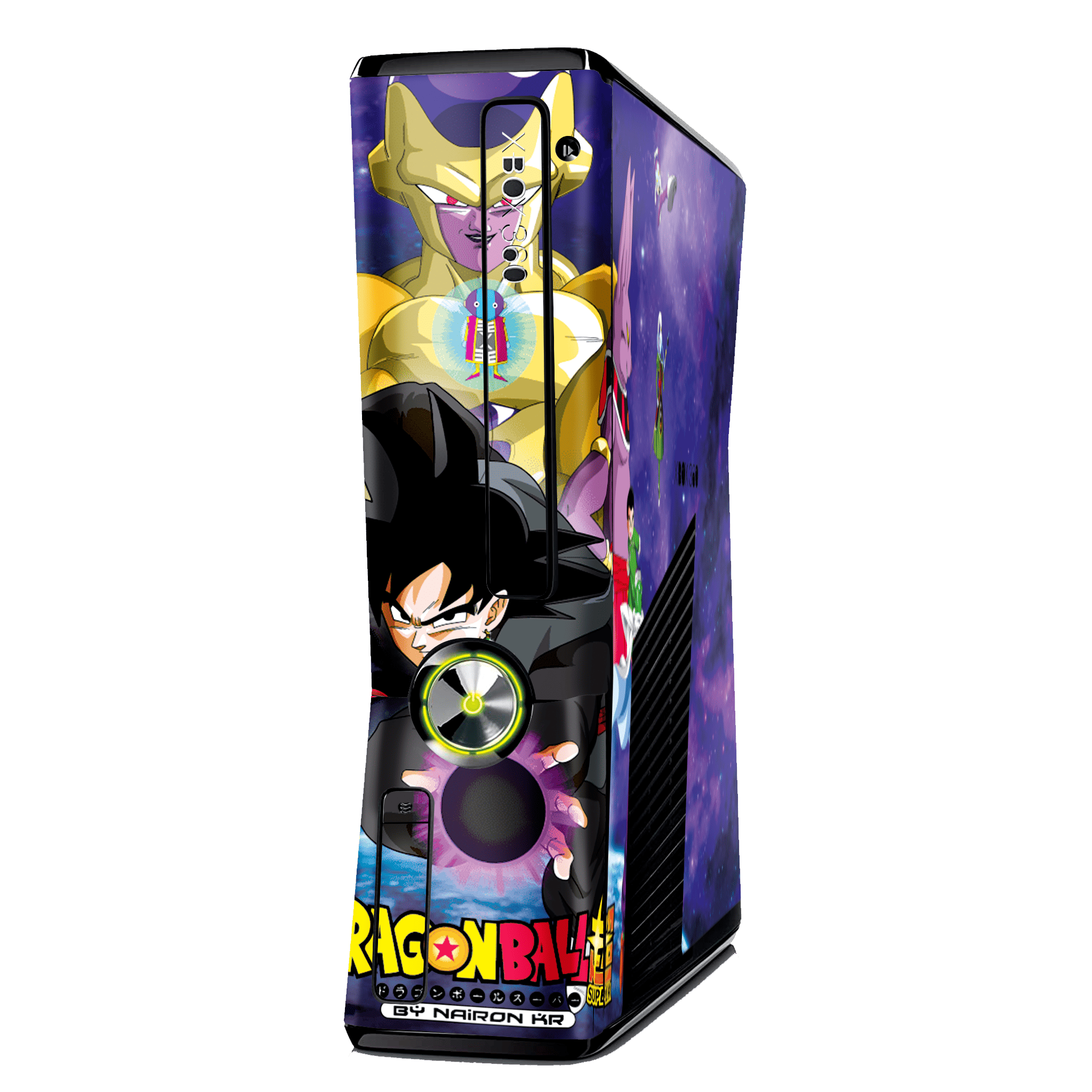 Dragon Ball Super Skin Xbox 360 Slim Xonebrand