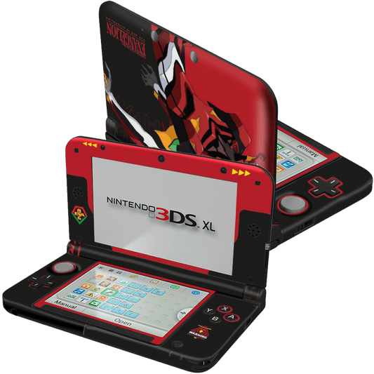 Evangelion Eva-02 Nintendo 3DS XL 2015 Skin