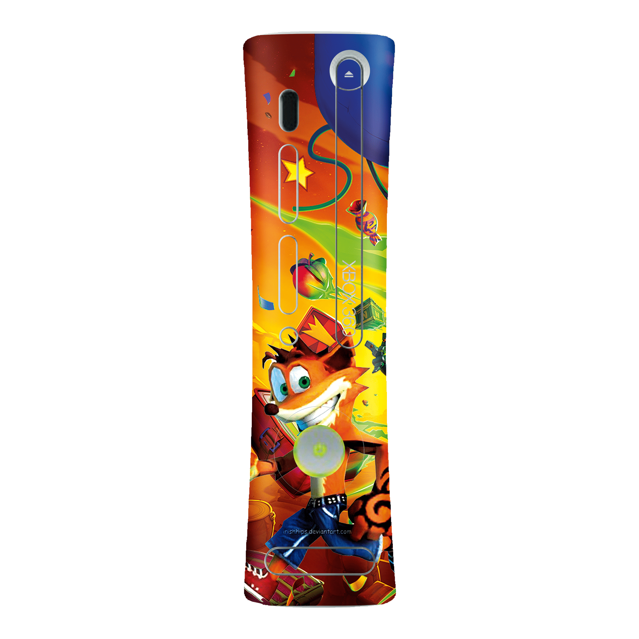 Crash Skin Xbox 360 Fat Xonebrand