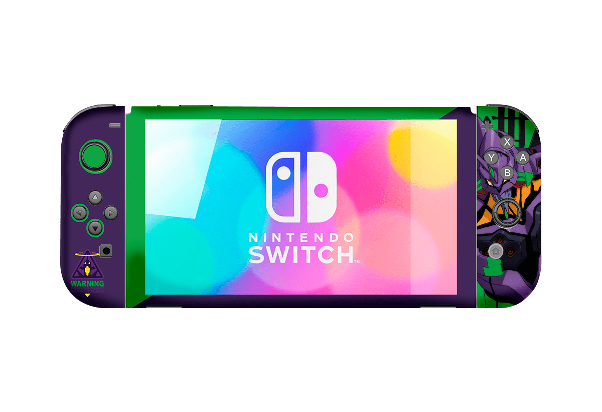 Evangelion Eva-01 Nintendo Switch Oled (2021) Skin