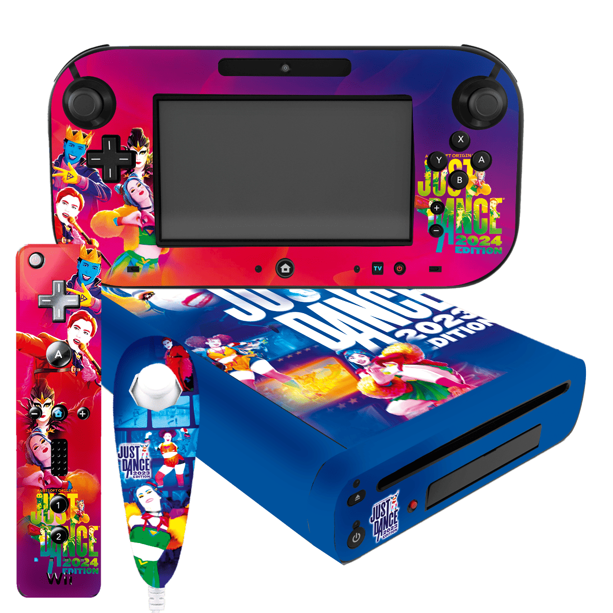 Just Dance Skin Nintendo Wii U (2012) Xonebrand