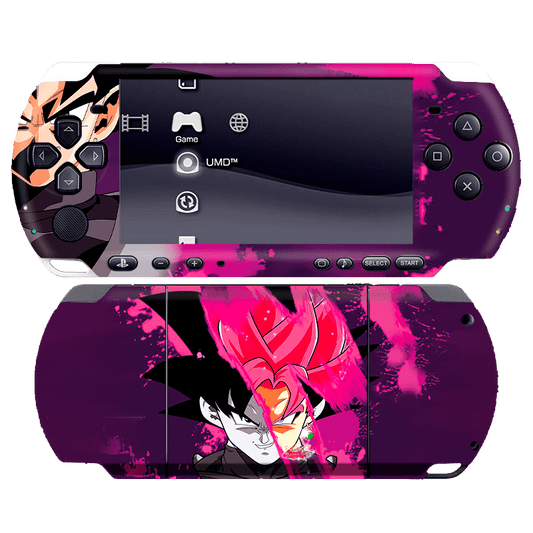 Dragon Ball Goku Black PSP portátil para juegos Bundle Skin