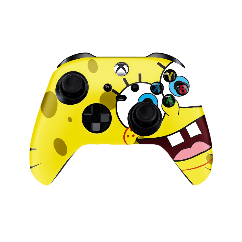 SpongeBob SquarePants Xbox Series X Skin Xonebrand