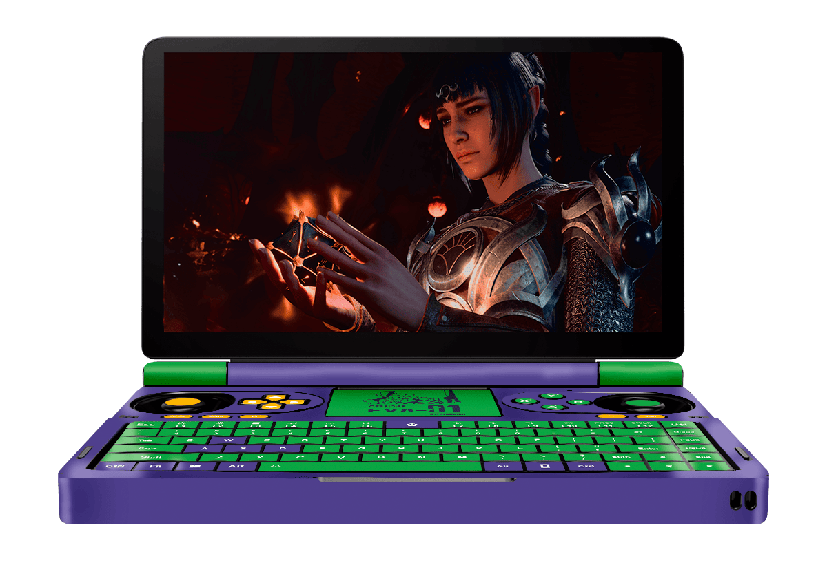 Evangelion Eva 01 GPD Win Mini 2023 Skin Xonebrand