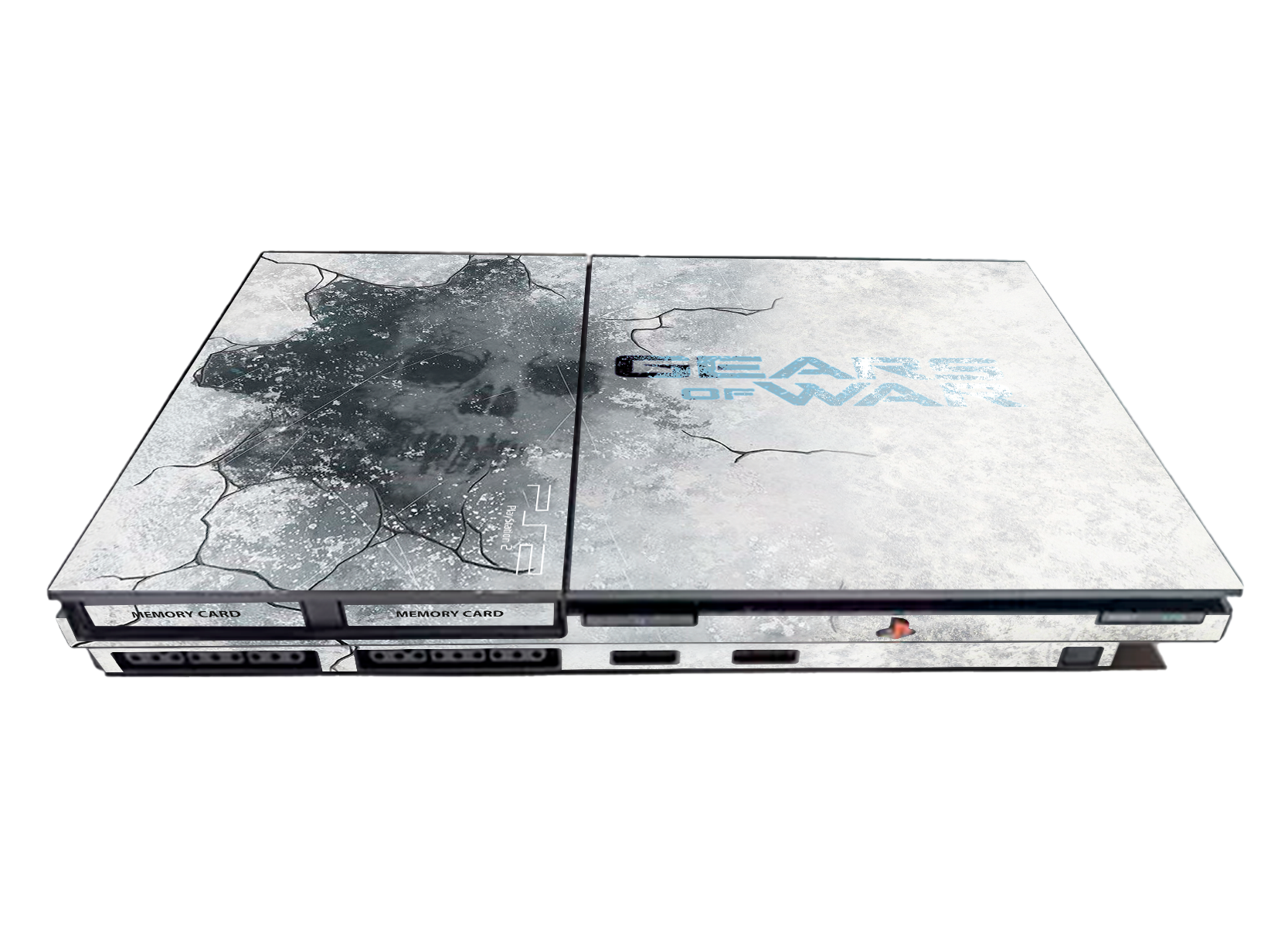 Gears of War Skin Playstation 2 Slim
