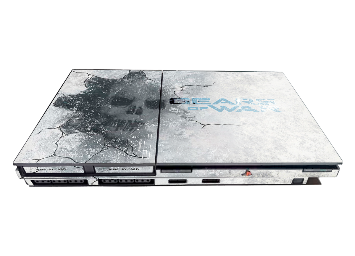 Gears of War Skin Playstation 2 Slim Xonebrand
