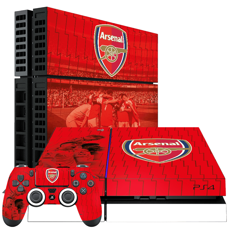 Arsenal Skin Playstation 4 Fat Xonebrand