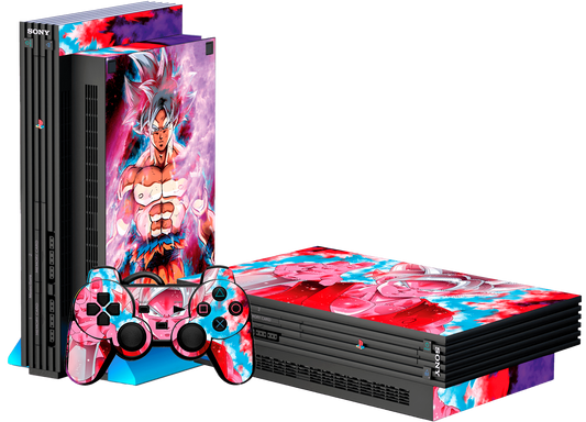 Dragon Ball Goku Ultra PS2 Fat Bundle Skin