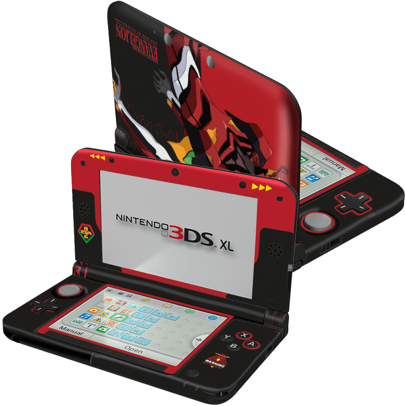 Evangelion eva 02 Skin Nintendo 3Ds XL (2012)