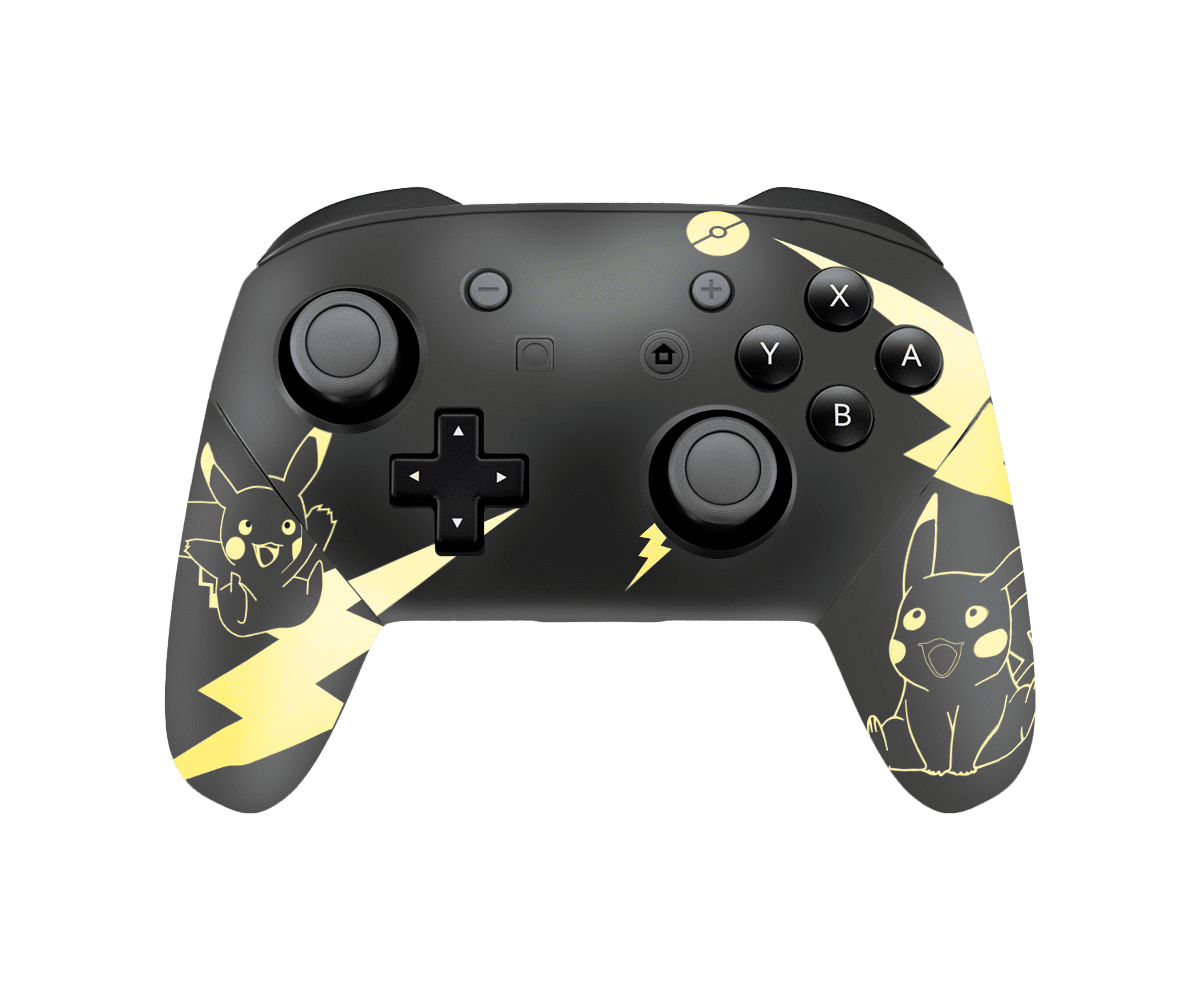 Pokemon Pikachu Skin Nintendo Switch Pro Controller