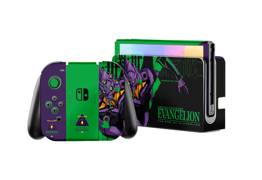 Evangelion Eva-01 Nintendo Switch Oled (2021) Skin