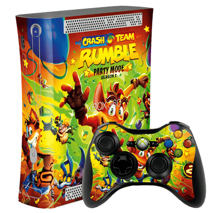 Crash Xbox 360 Fat Bundle Skin