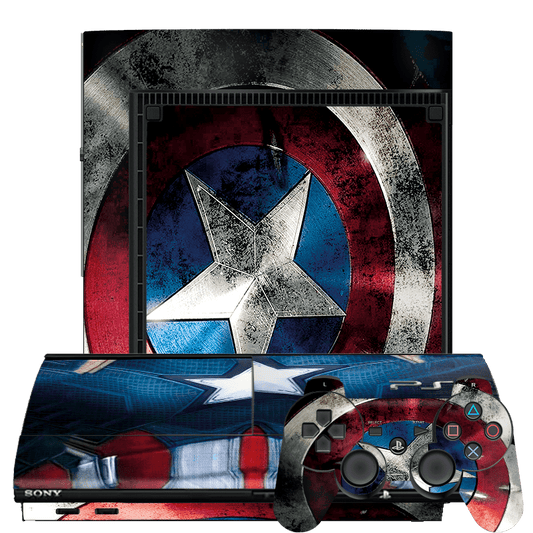 Capitan America PS3 Super Slim Skin