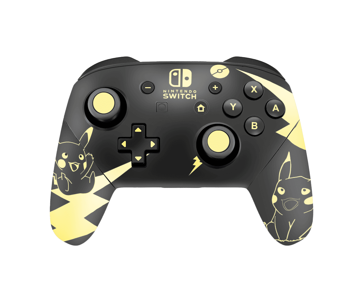Pokemon Pikachu Skin Nintendo Switch Pro Controller Xonebrand
