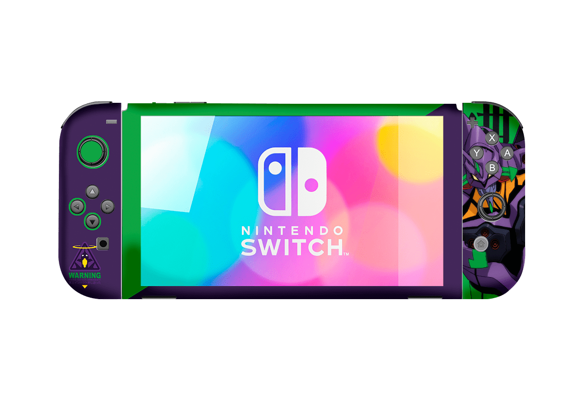 Evangelion eva 01 Skin Nintendo Switch OLED (2021) Xonebrand