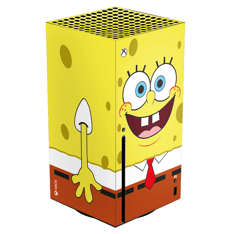 SpongeBob SquarePants Xbox Series X Skin Xonebrand
