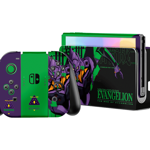 Evangelion eva 01 Skin Nintendo Switch OLED (2021)