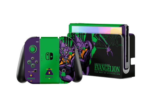 Evangelion eva 01 Skin Nintendo Switch OLED (2021)