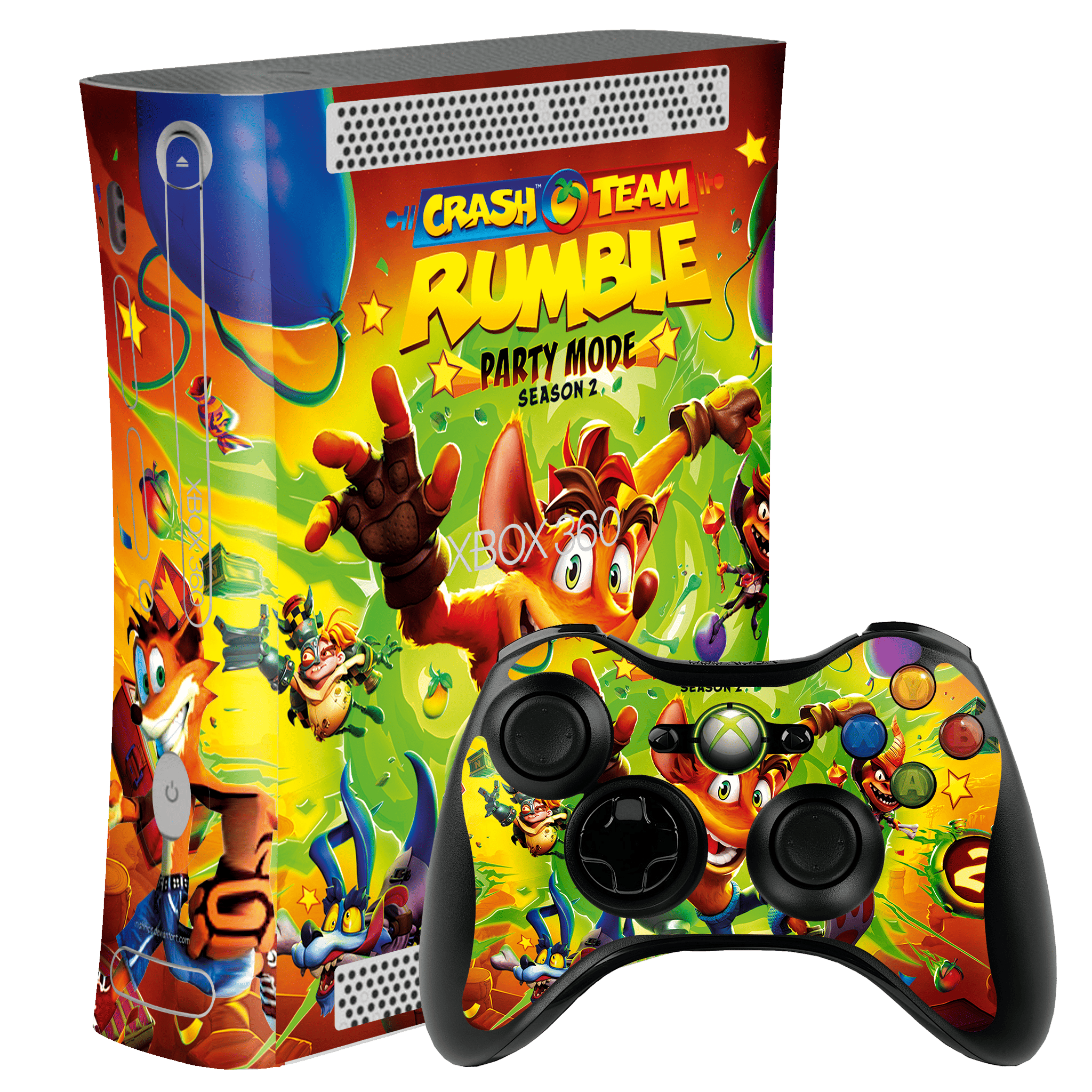 Crash Skin Xbox 360 Fat Xonebrand