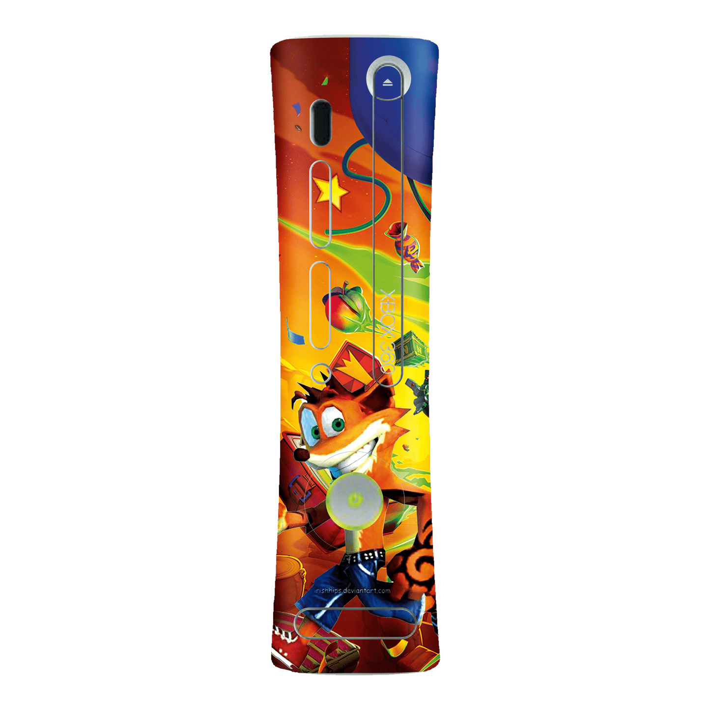 Crash Xbox 360 Fat Bundle Skin