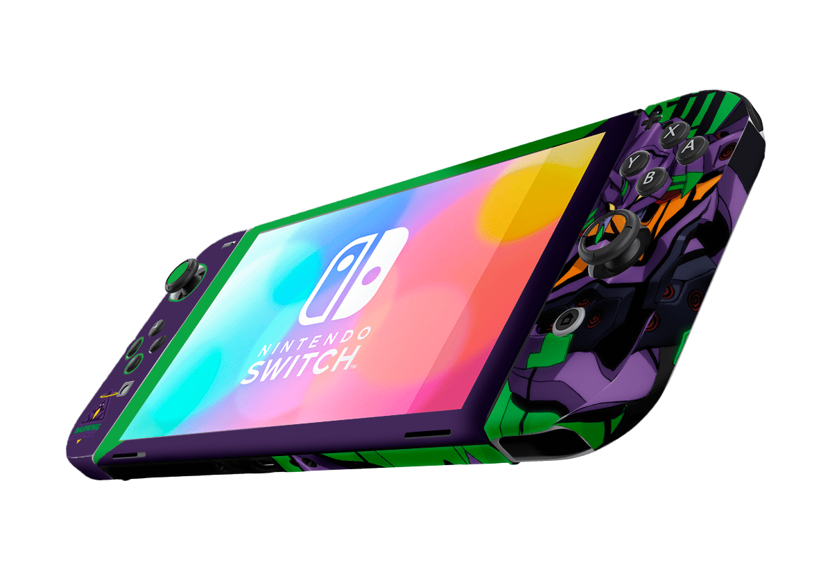 Evangelion eva 01 Skin Nintendo Switch OLED (2021)
