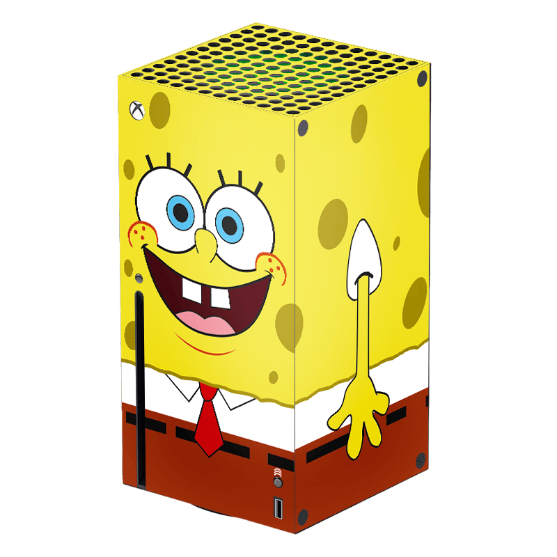 SpongeBob SquarePants Xbox Series X Skin Xonebrand