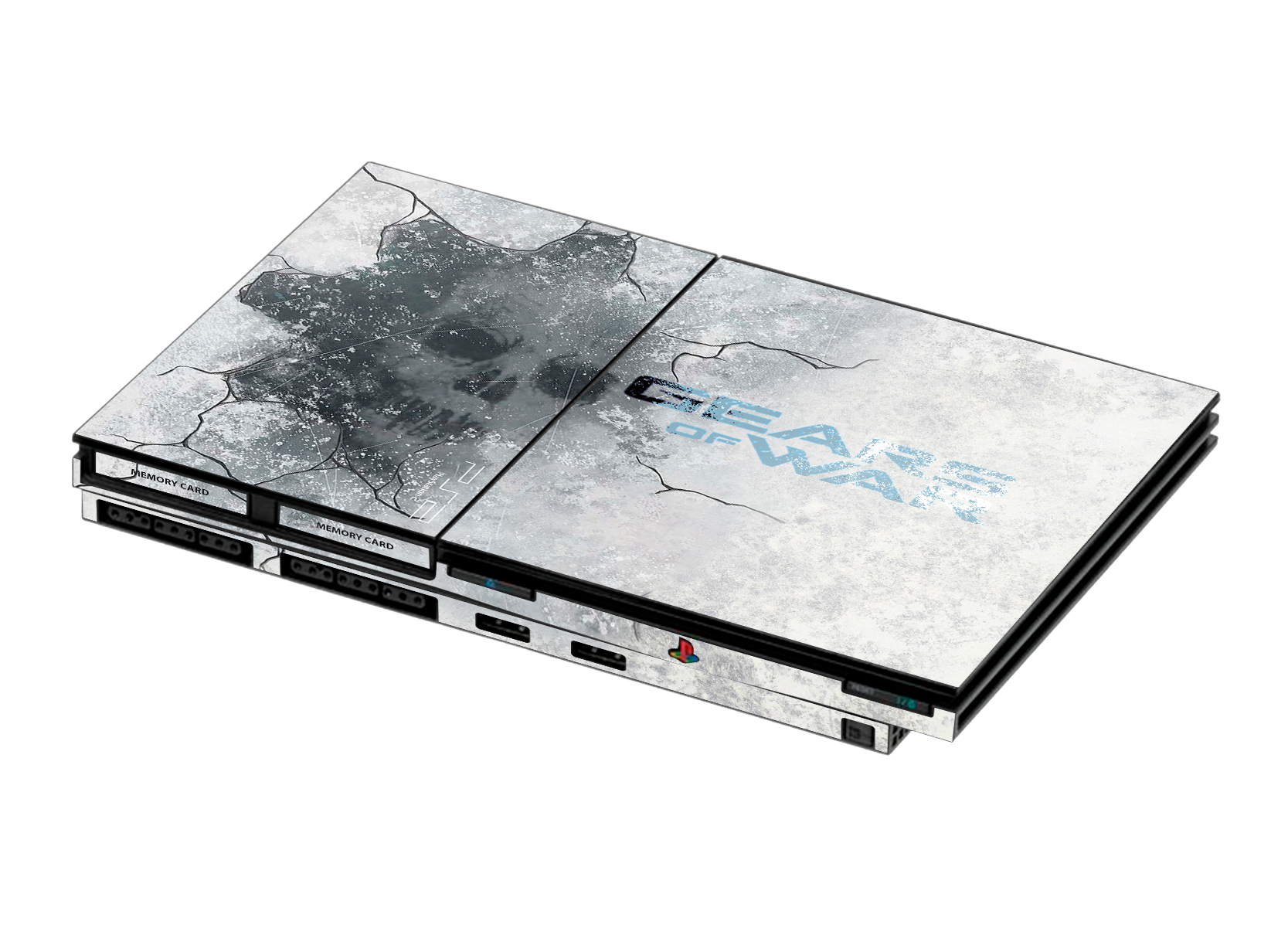 Gears of War Skin Playstation 2 Slim