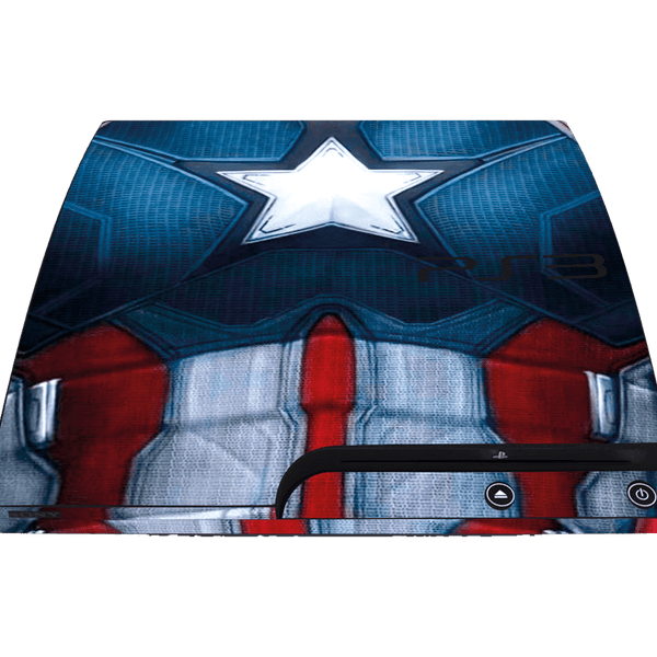 Capitan America Skin Playstation 3 Slim