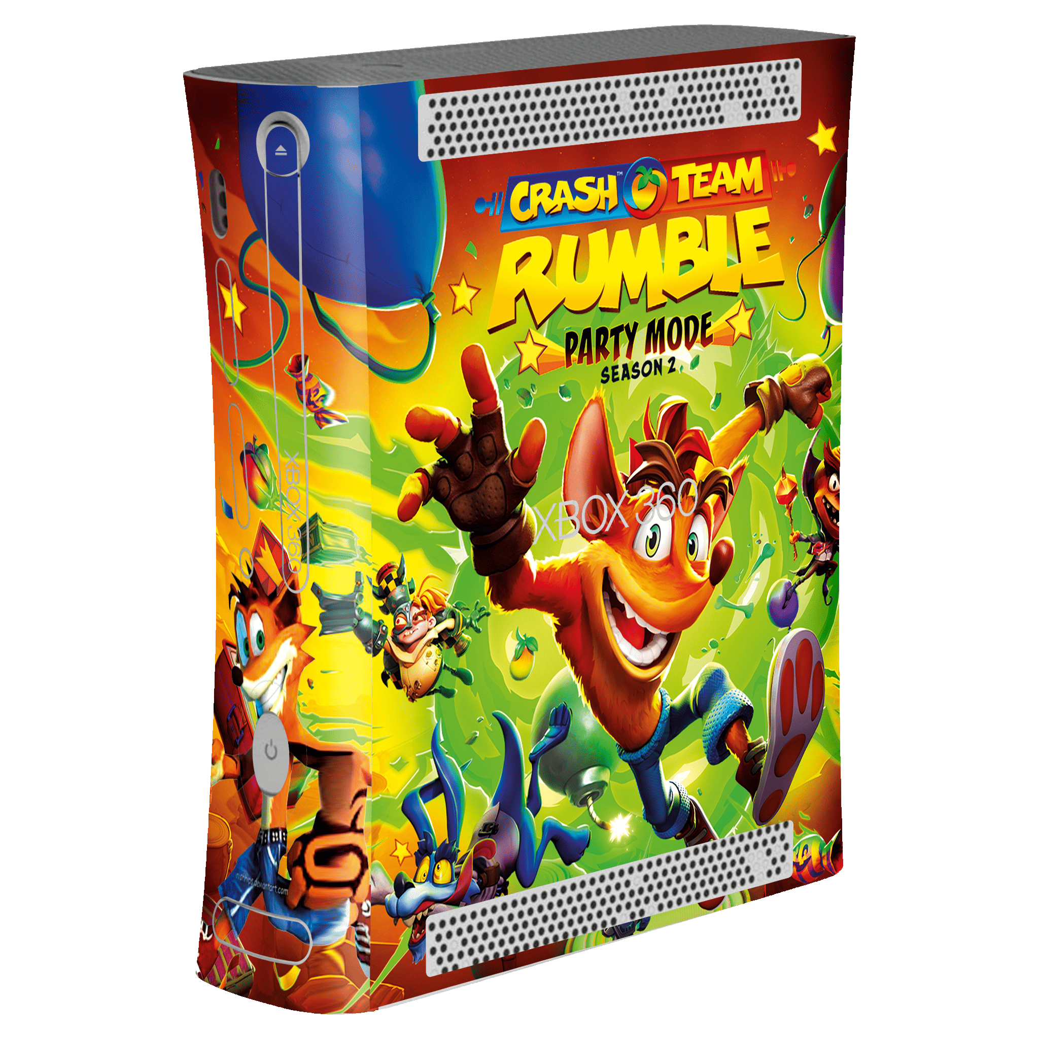 Crash Skin Xbox 360 Fat Xonebrand