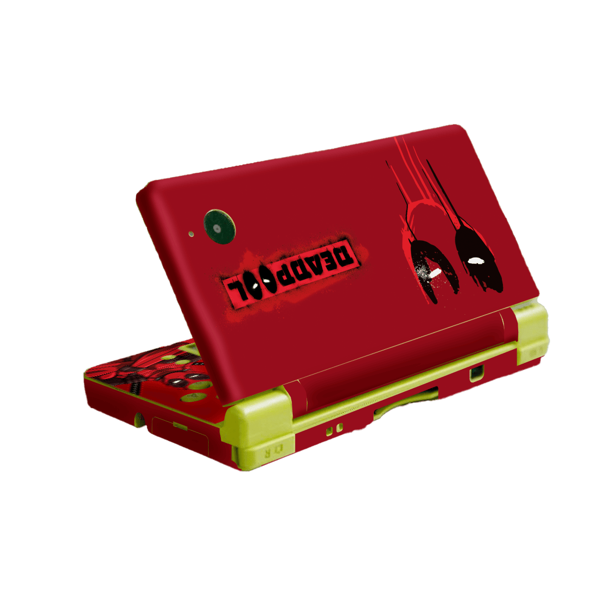 Deadpool Skin Nintendo DSi XL (2009) Xonebrand