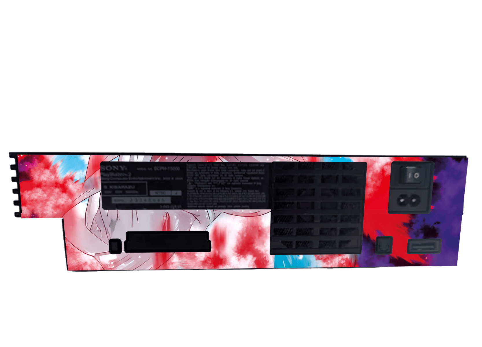 Dragon Ball Goku Ultra Skin Playstation 2 Fat Xonebrand