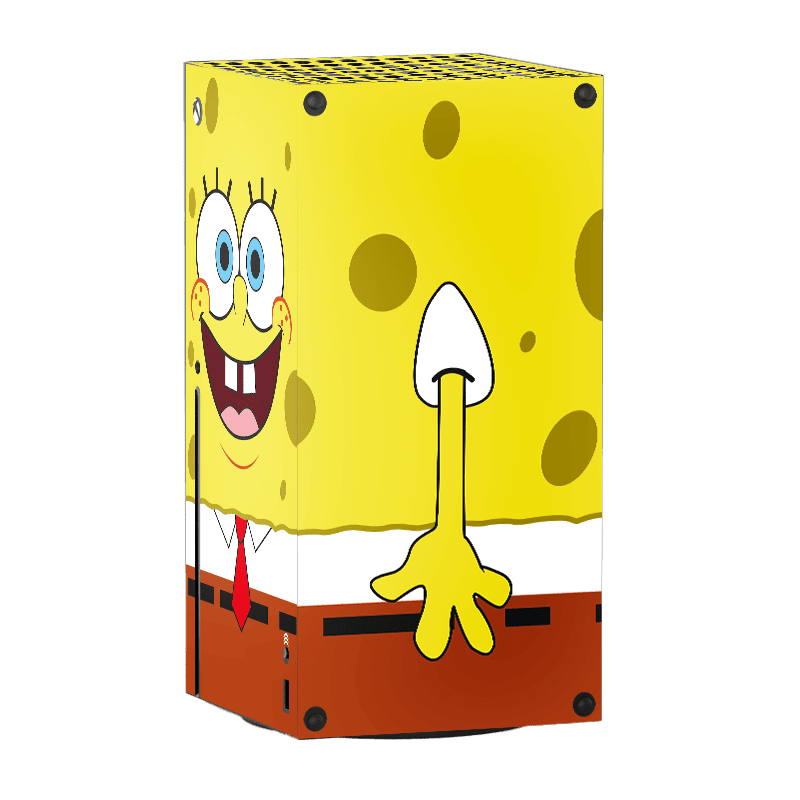 SpongeBob SquarePants Xbox Series X Skin Xonebrand