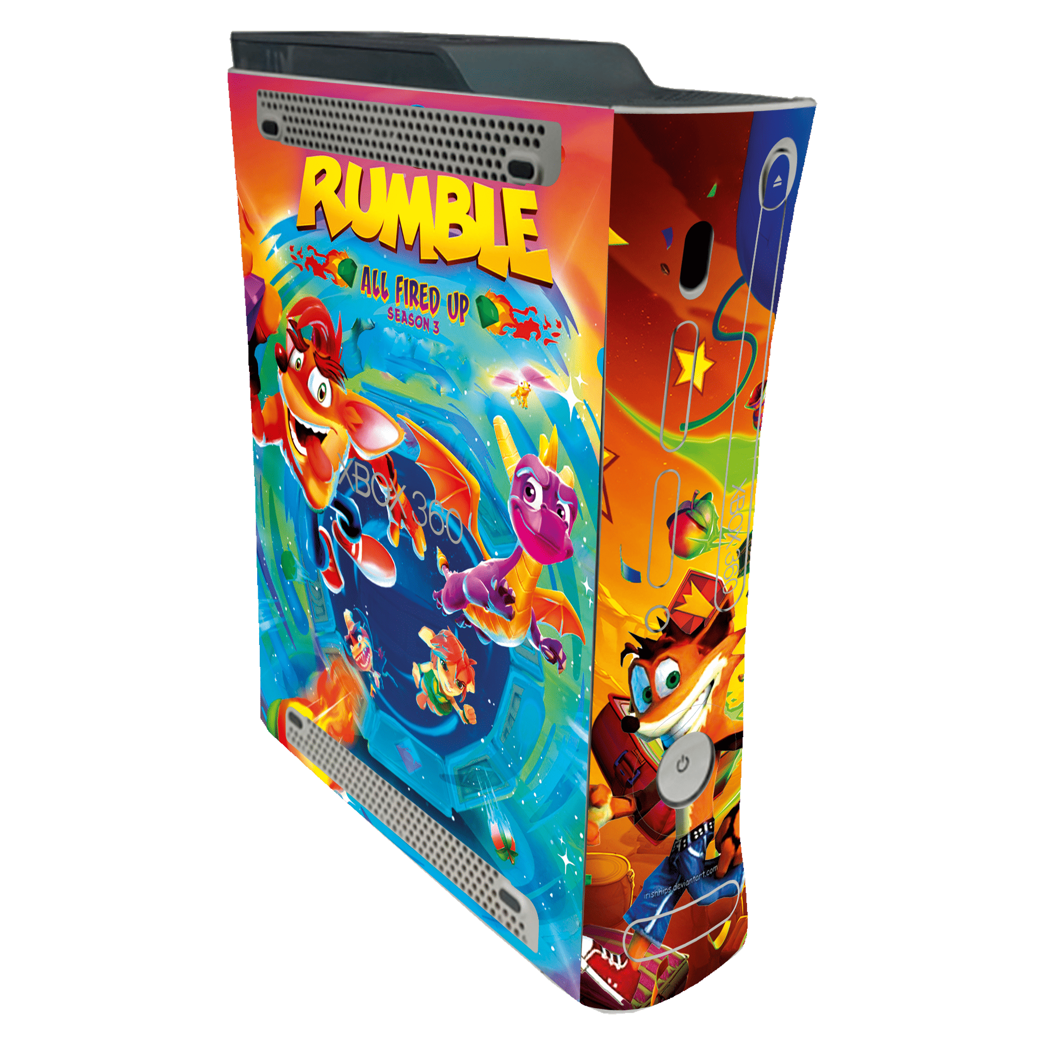 Crash Skin Xbox 360 Fat Xonebrand