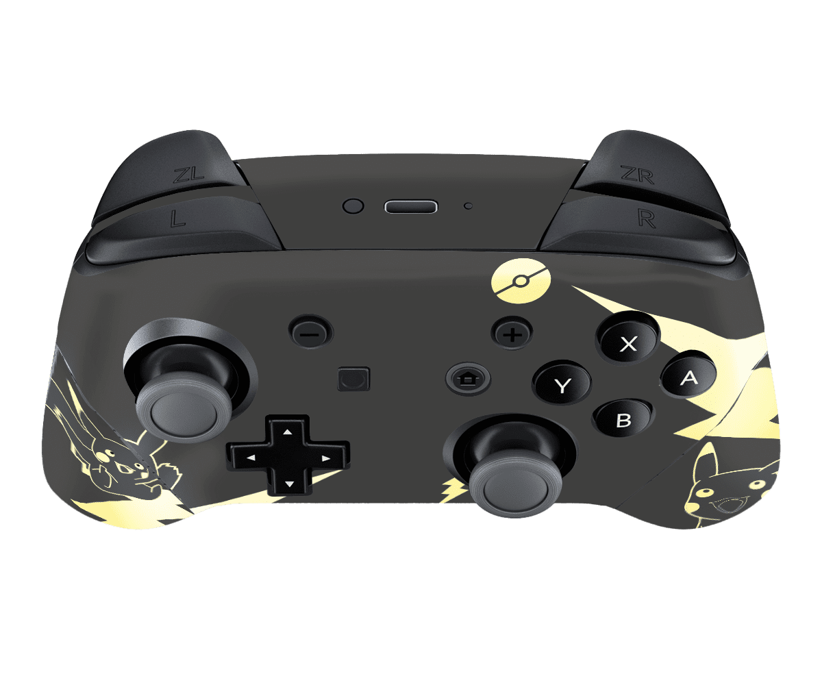 Pokemon Pikachu Skin Nintendo Switch Pro Controller
