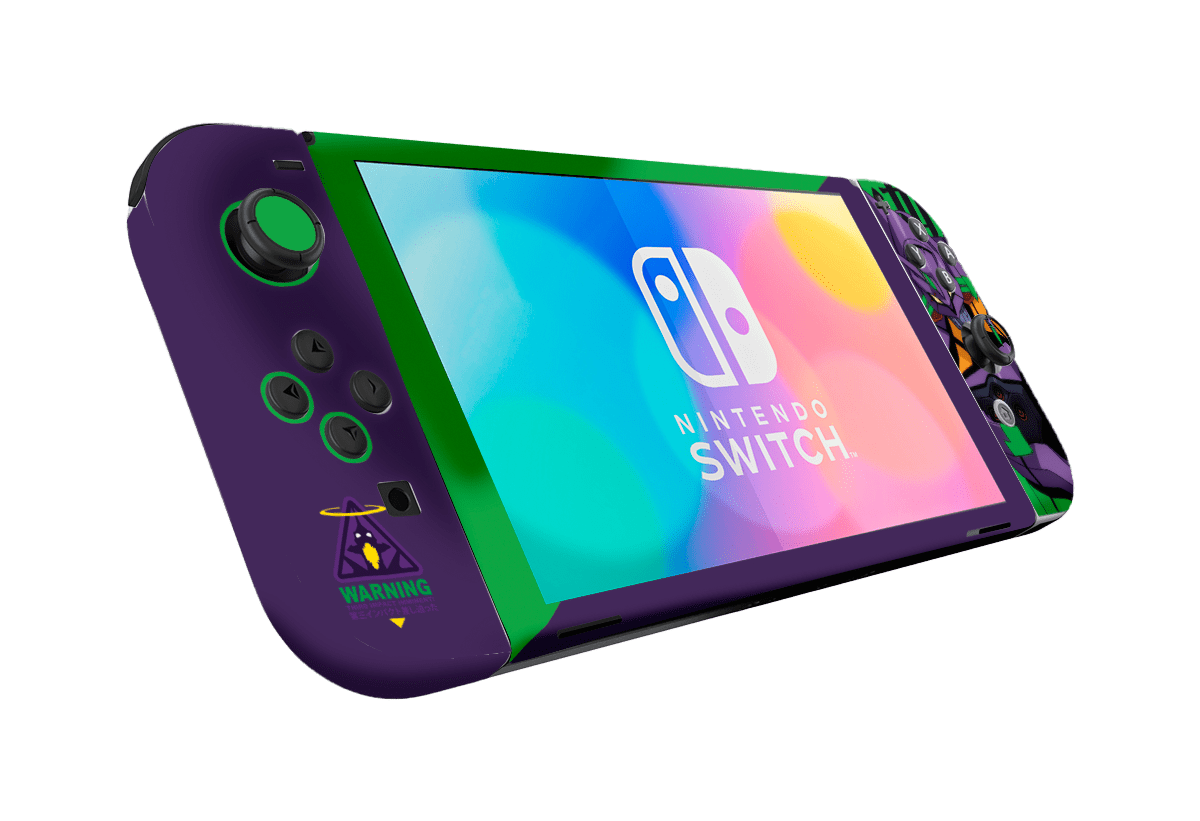 Evangelion eva 01 Skin Nintendo Switch OLED (2021)